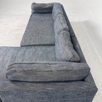 MCM Sectional. Removable Covers L shaped sofa couch. Delivery available