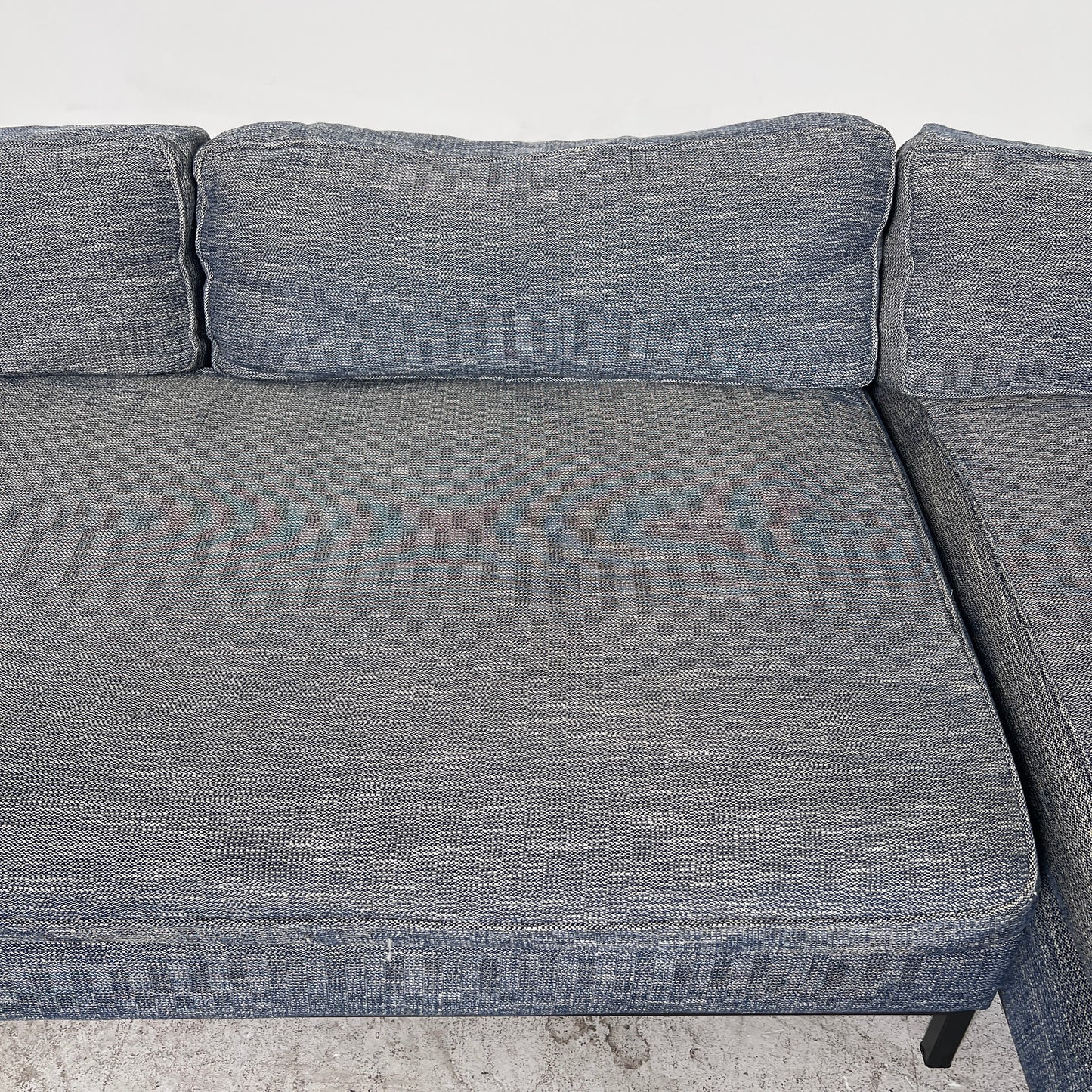 MCM Sectional. Removable Covers L shaped sofa couch. Delivery available