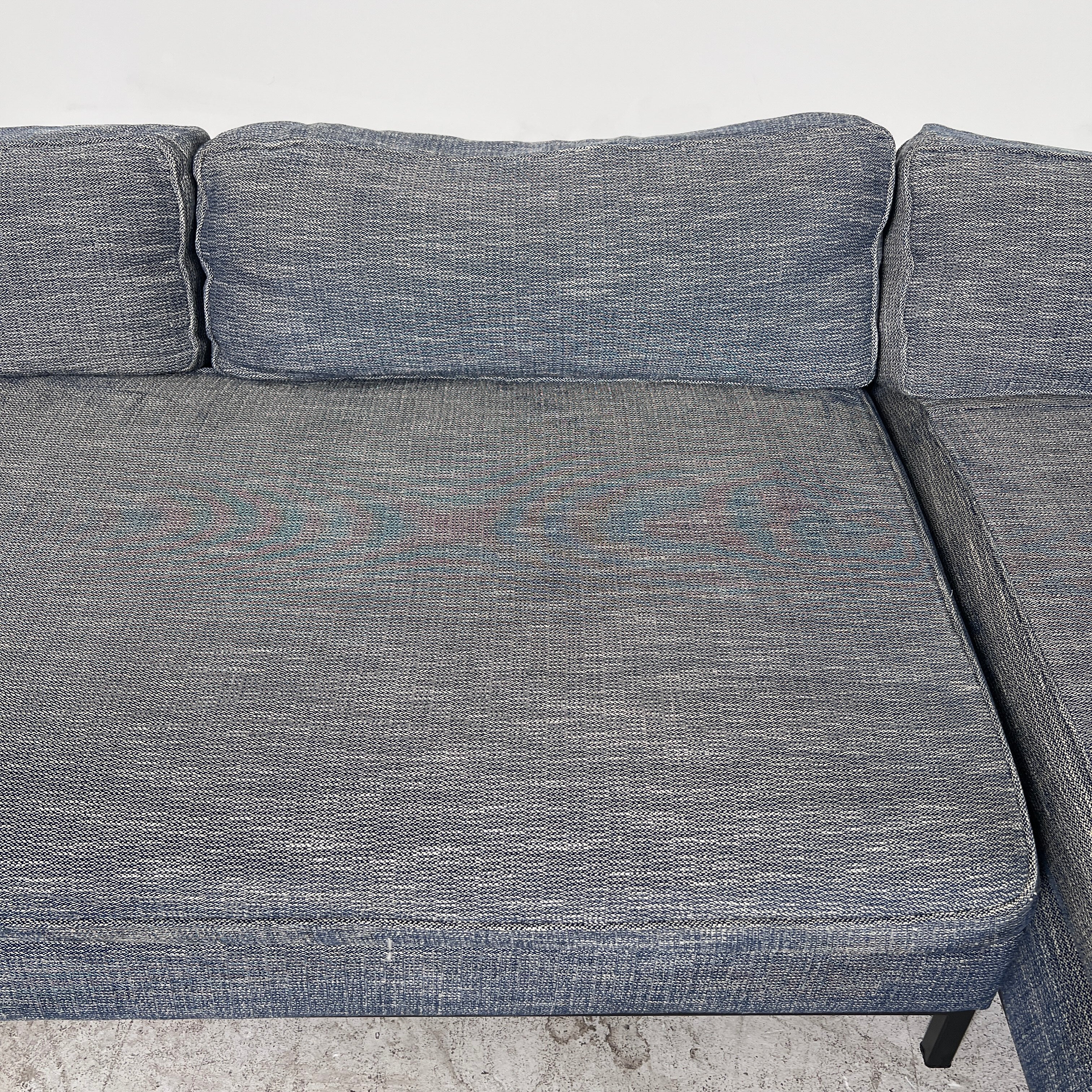MCM Sectional. Removable Covers L shaped sofa couch. Delivery available
