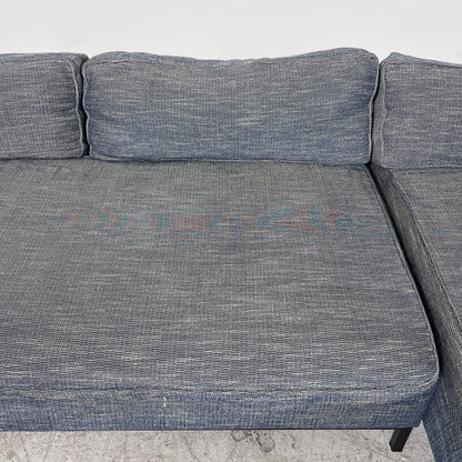 MCM Sectional. Removable Covers L shaped sofa couch. Delivery available