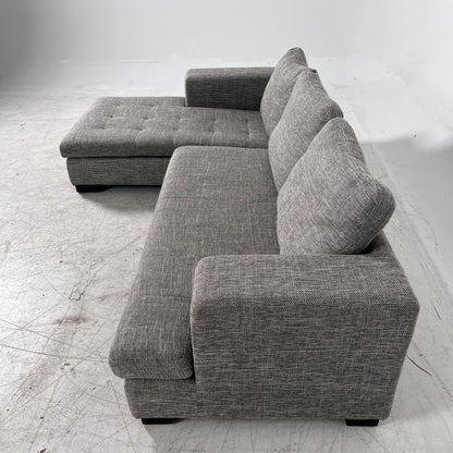 Scan Design Sectional. Fabric L shaped sofa couch. Delivery available