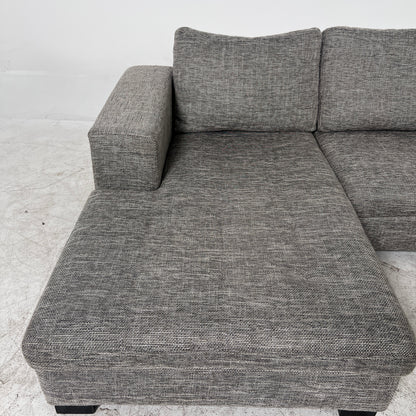 Scan Design Sectional. Fabric L shaped sofa couch. Delivery available
