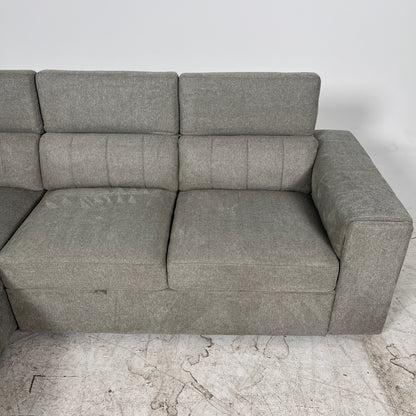 Pull Out sectional with storage. Sofa bed L shaped couch. Delivery available