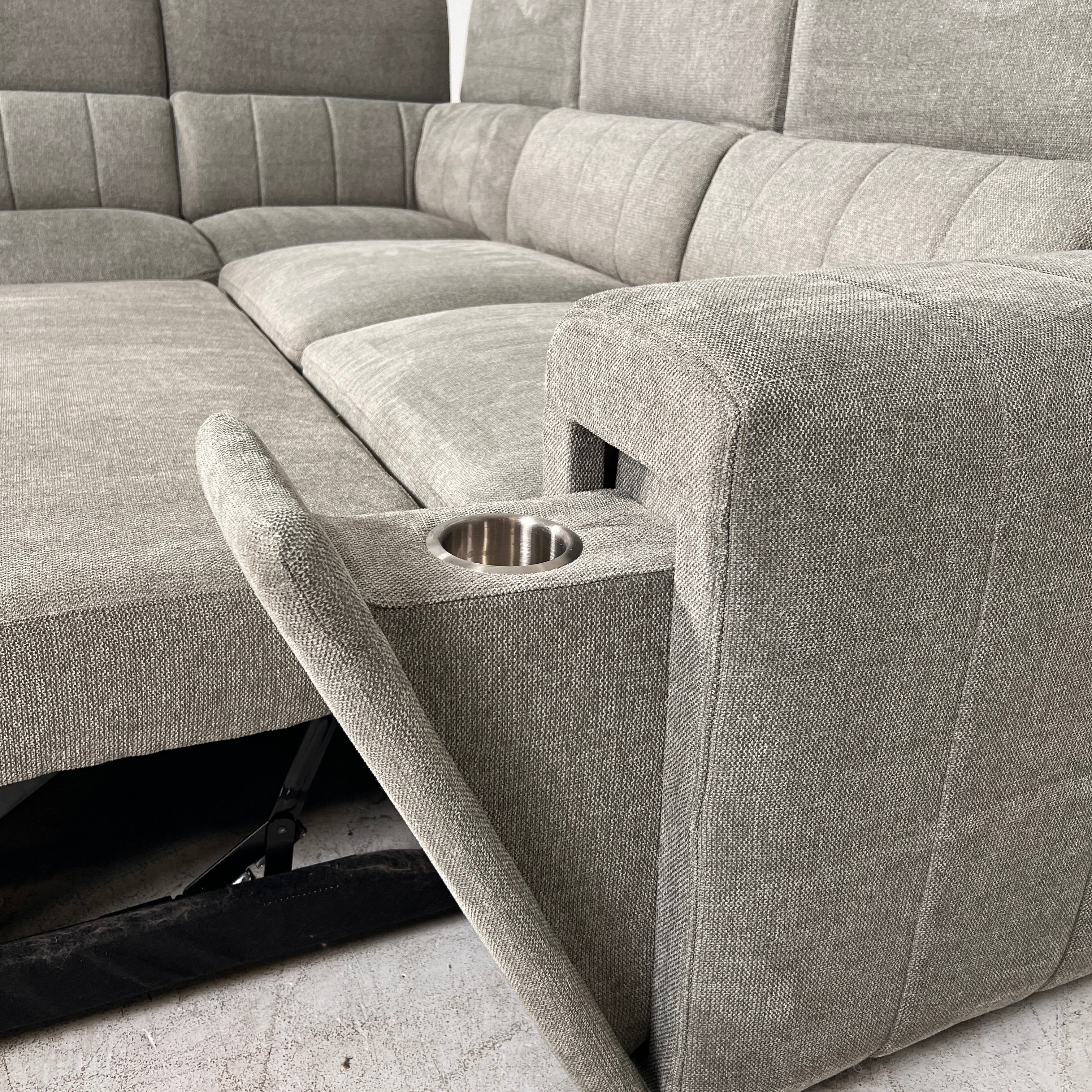 Pull Out sectional with storage. Sofa bed L shaped couch. Delivery available