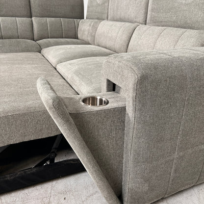 Pull Out sectional with storage. Sofa bed L shaped couch. Delivery available