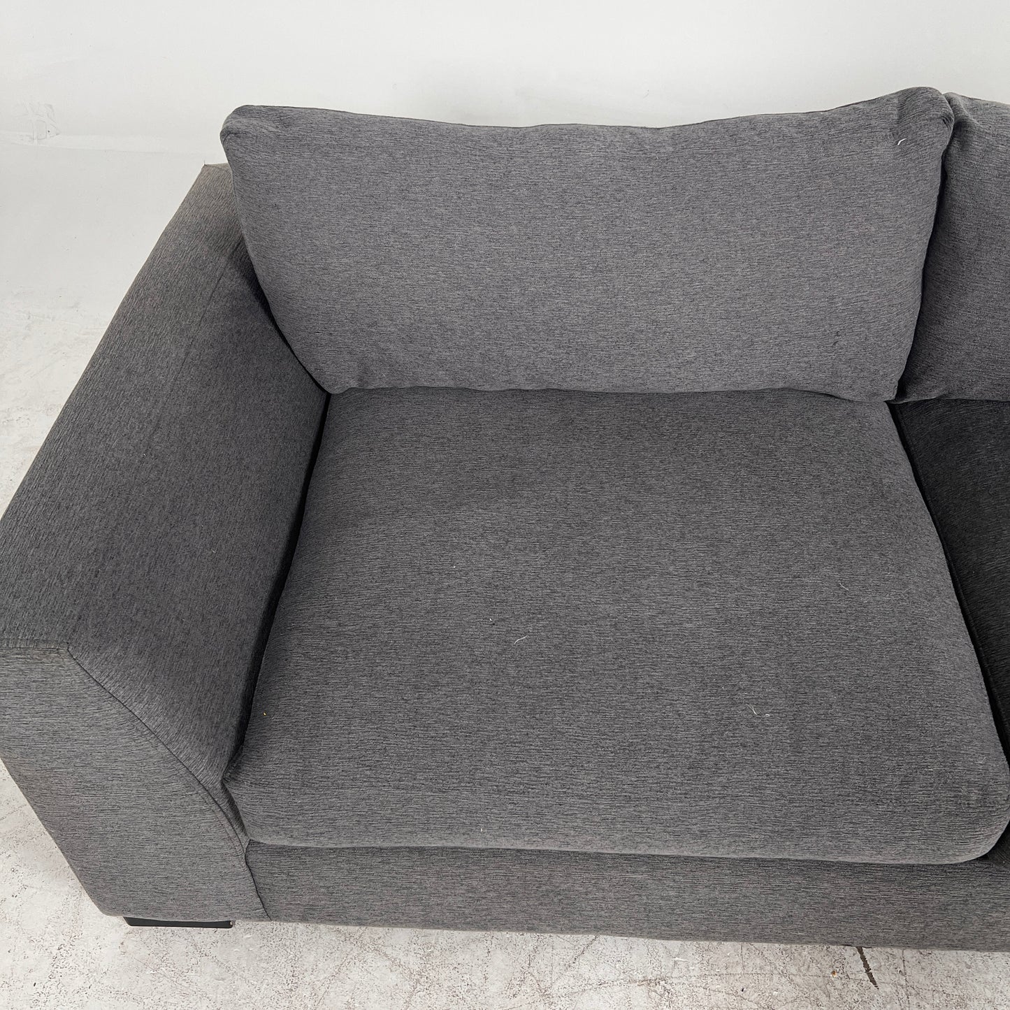 Architect Down filled Sectional. L Shaped sofa couch. Delivery available