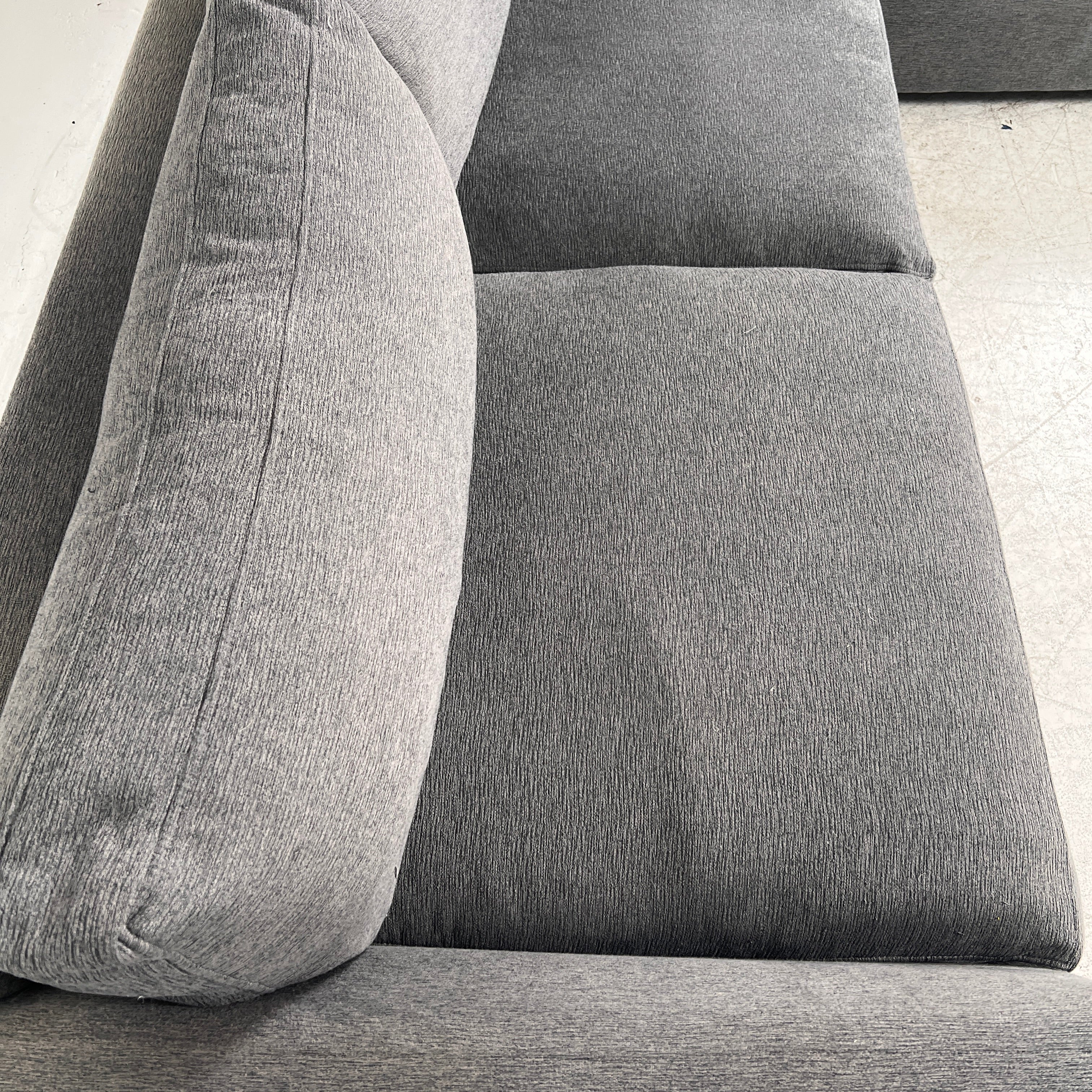 Architect Down filled Sectional. L Shaped sofa couch. Delivery available