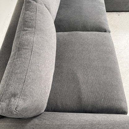 Architect Down filled Sectional. L Shaped sofa couch. Delivery available