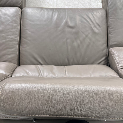 Power Reclining Sectional. Leather L shaped sofa couch. Delivery available