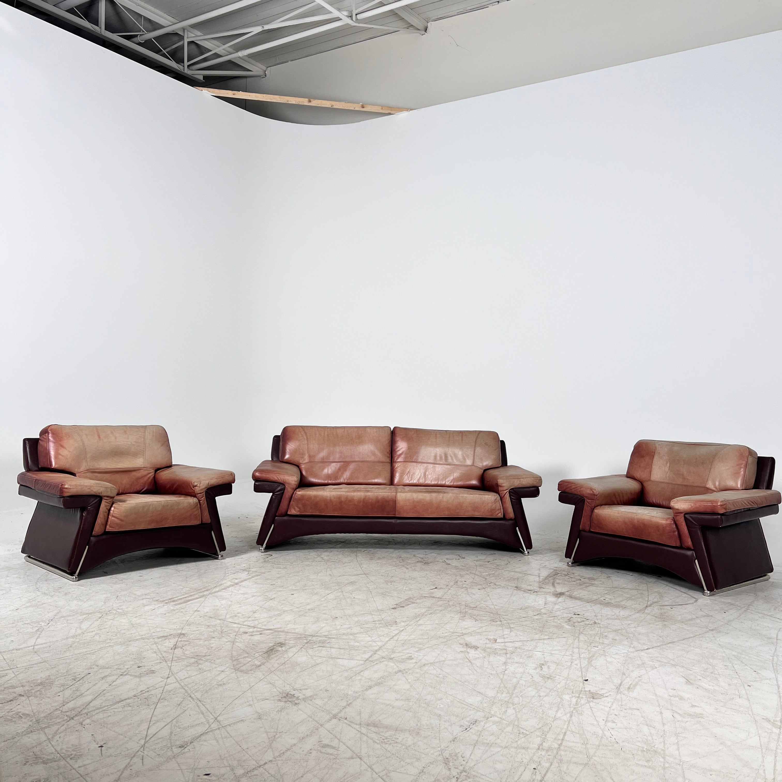 MCM mid century modern sofa set. 2+1+1 sofa set. Delivery Available