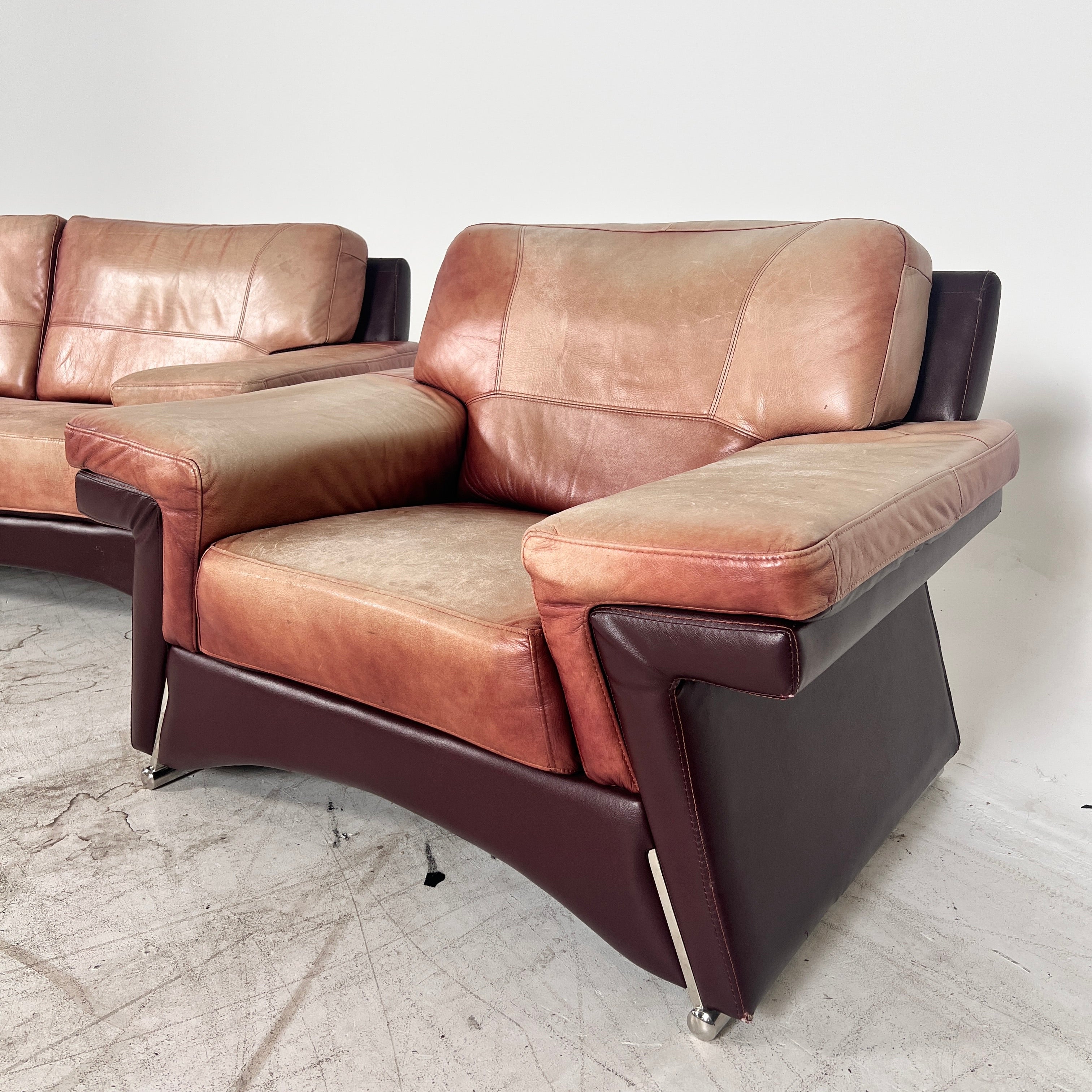 MCM mid century modern sofa set. 2+1+1 sofa set. Delivery Available