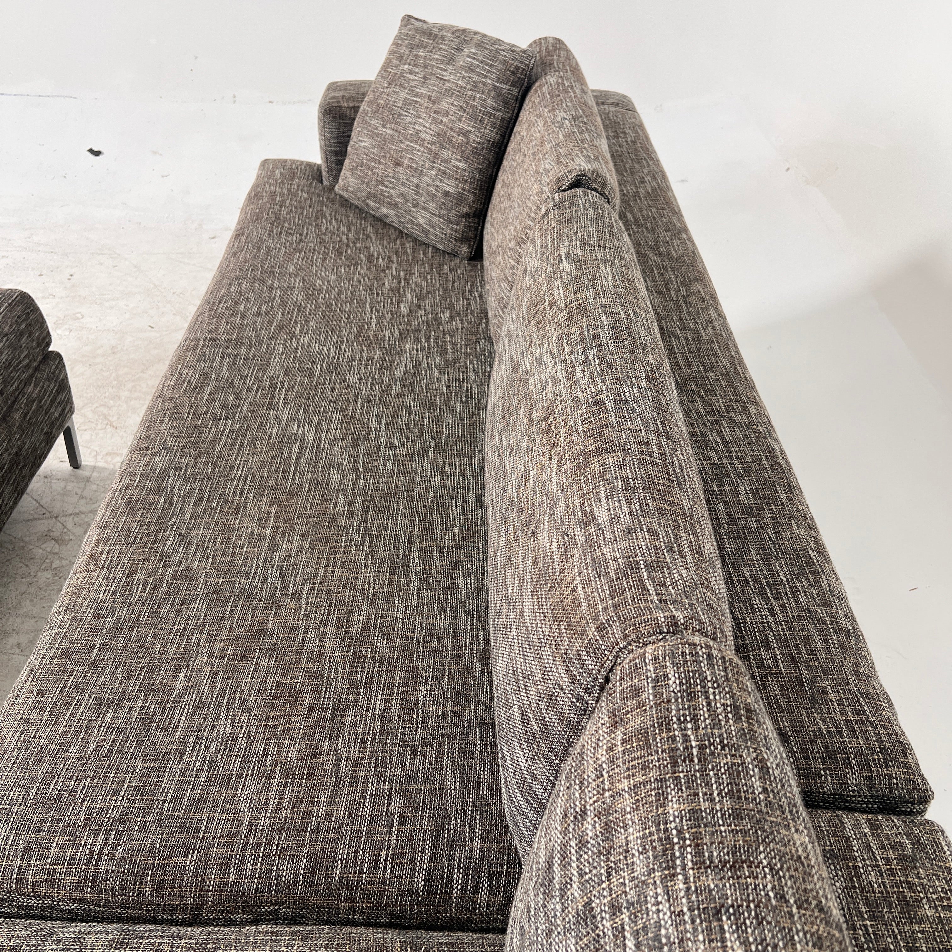 Stylus Sectional + ottoman. Large L shaped sofa couch. Delivery available