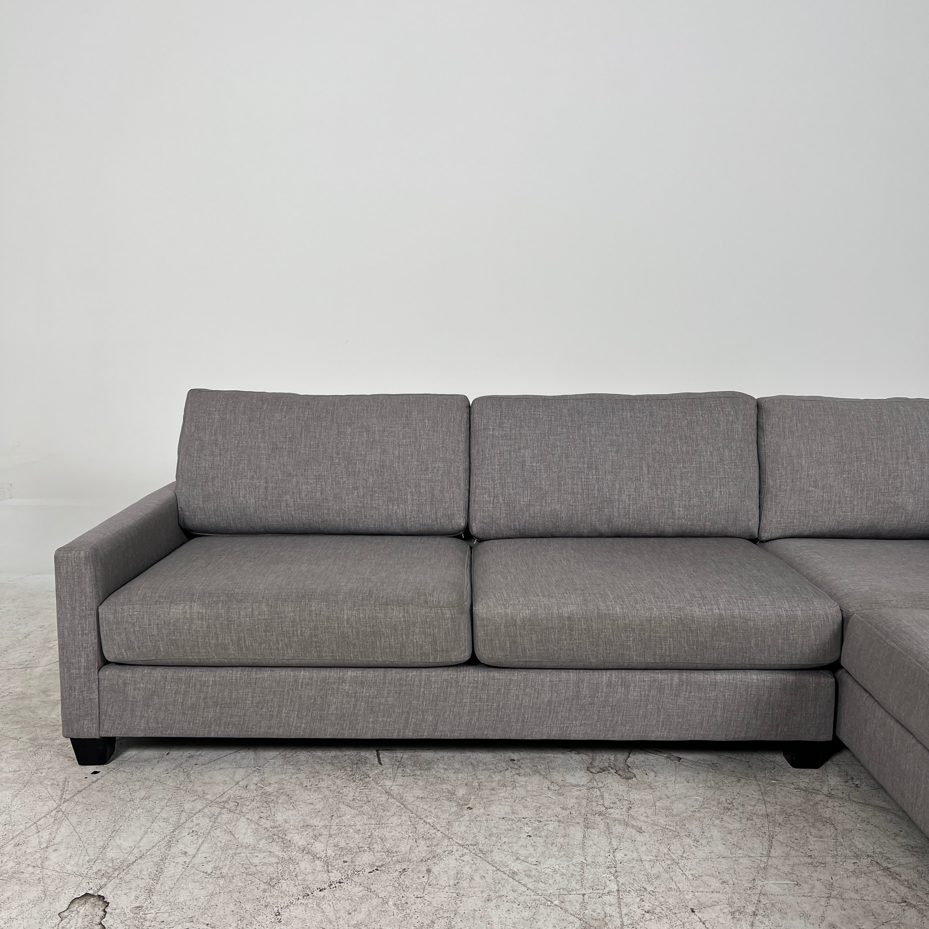 Urban Barn Liberty Sectional. L shaped sofa couch. Delivery available