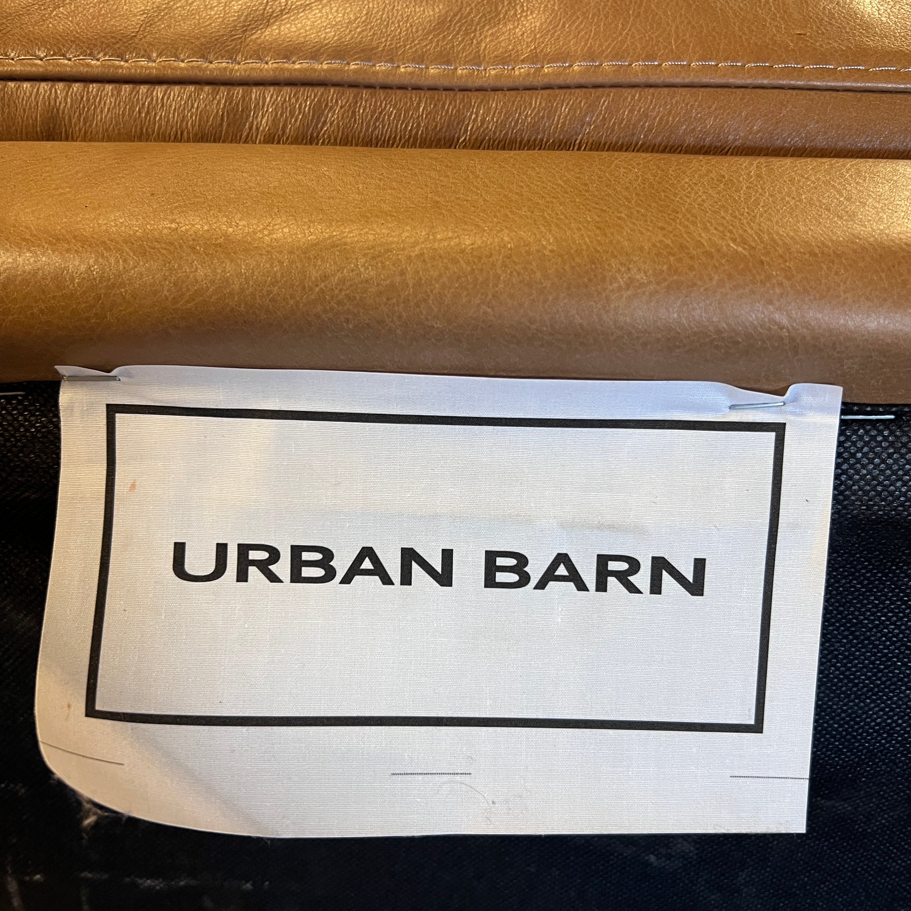 Urban Barn Renfrew leather Chair. Single armchair. Delivery Available