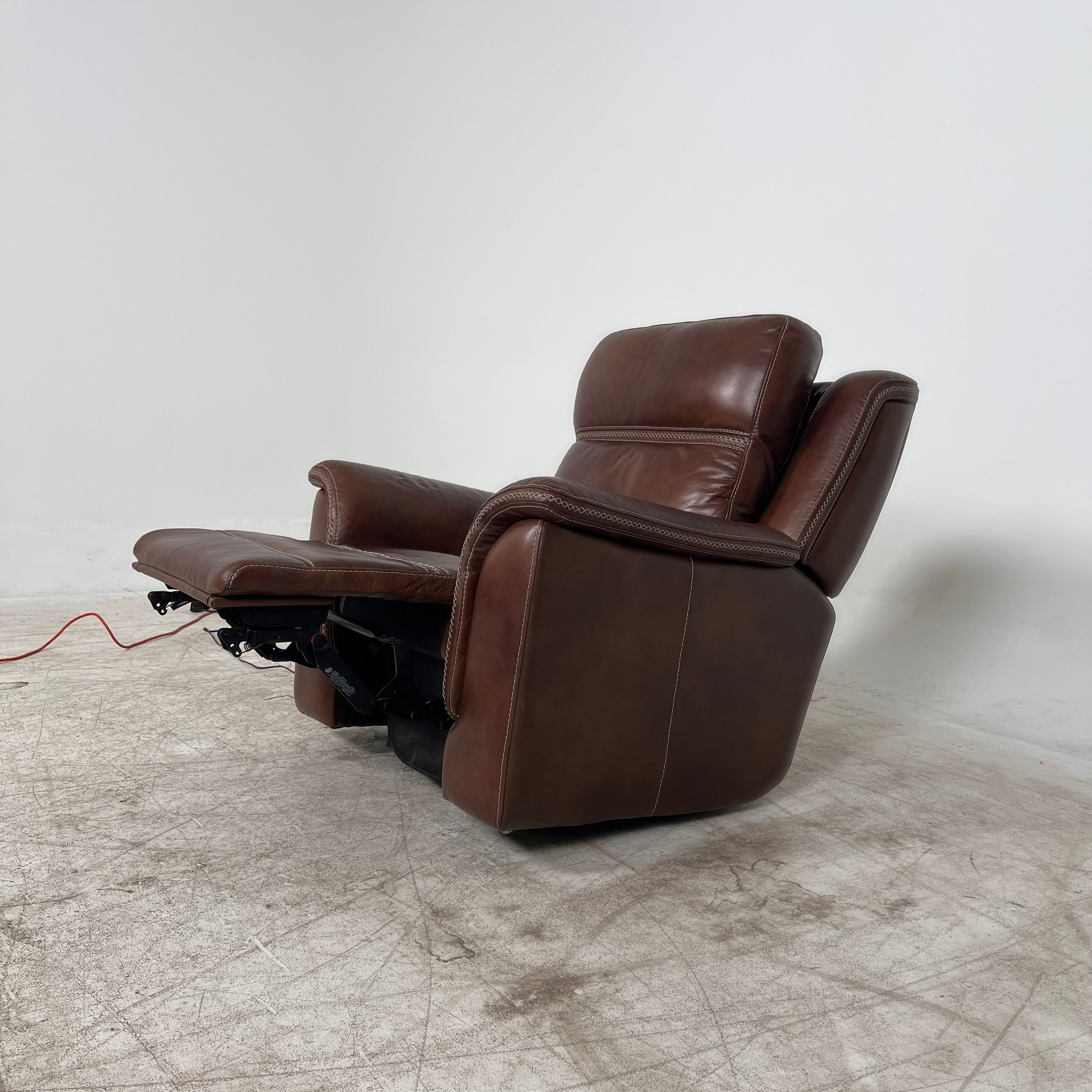 Power Recliner leather Chair. Electric reclining chair. Delivery available.