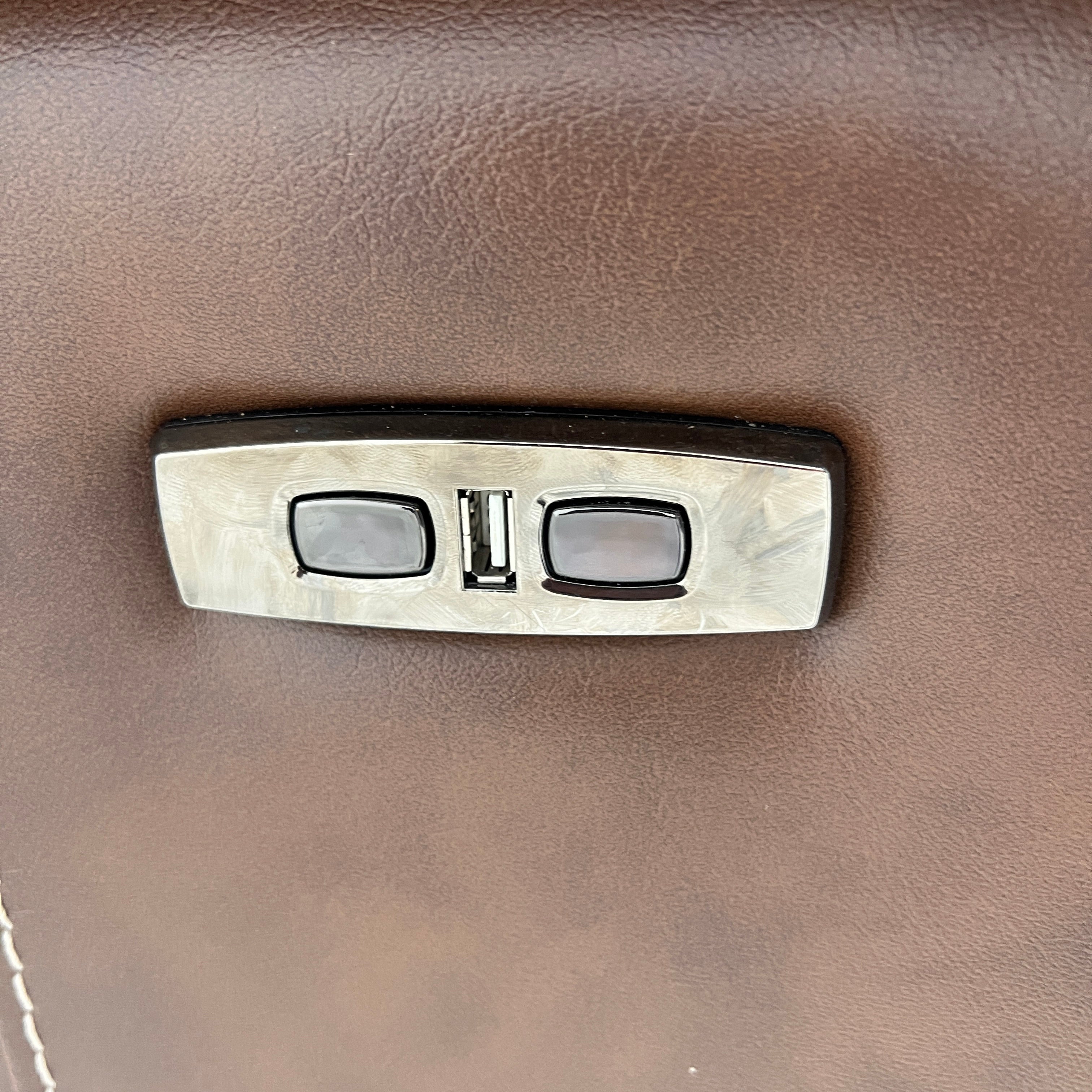 Power Recliner leather Chair. Electric reclining chair. Delivery available.