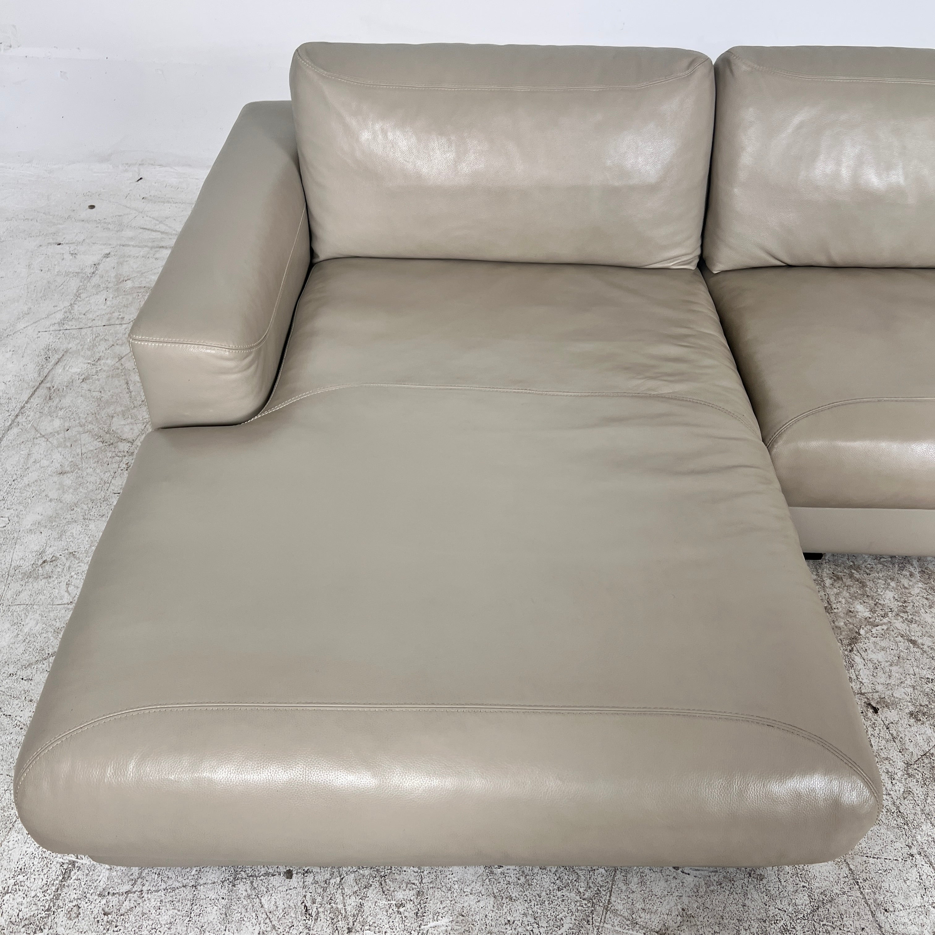 Buttercup Leather L shaped sofa couch. High End sofa couch. delivery available