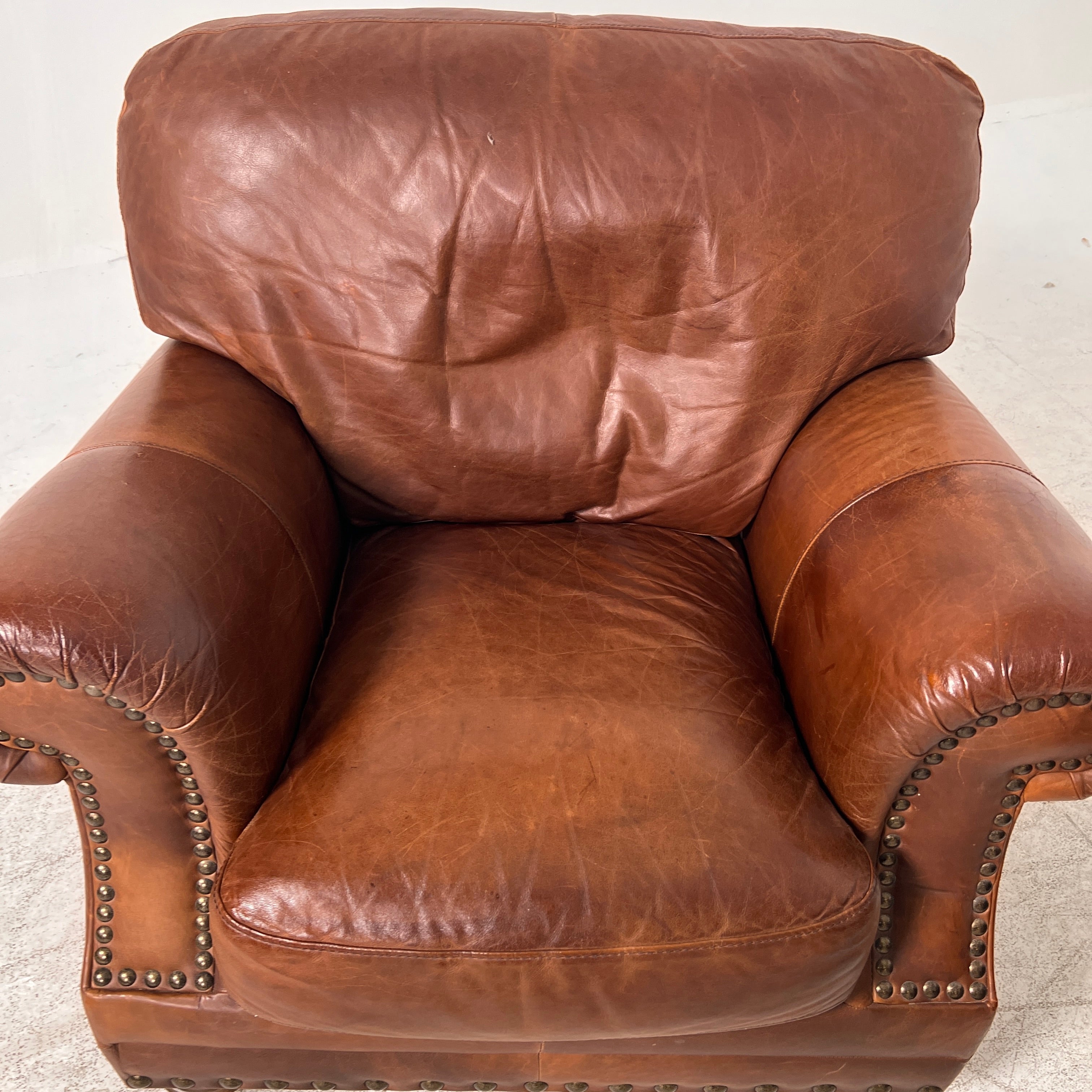 Distressed leather sofa set. 3+1 Leather couch set. delivery available