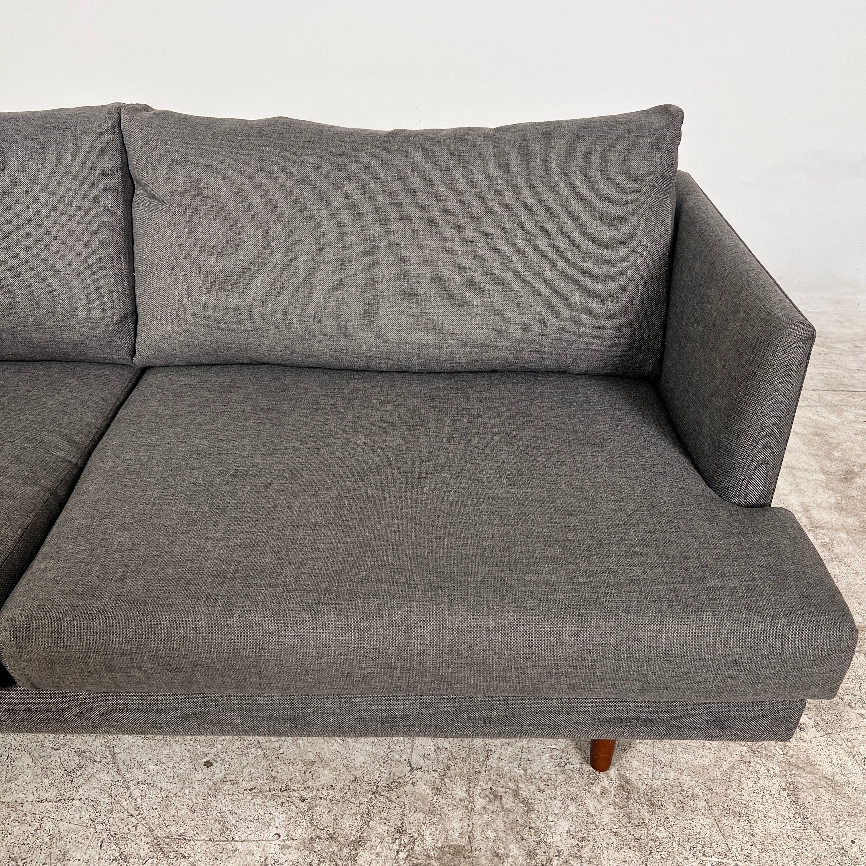 Article Burrard Loveseat. Down filled 2 seater sofa couch. Delivery available
