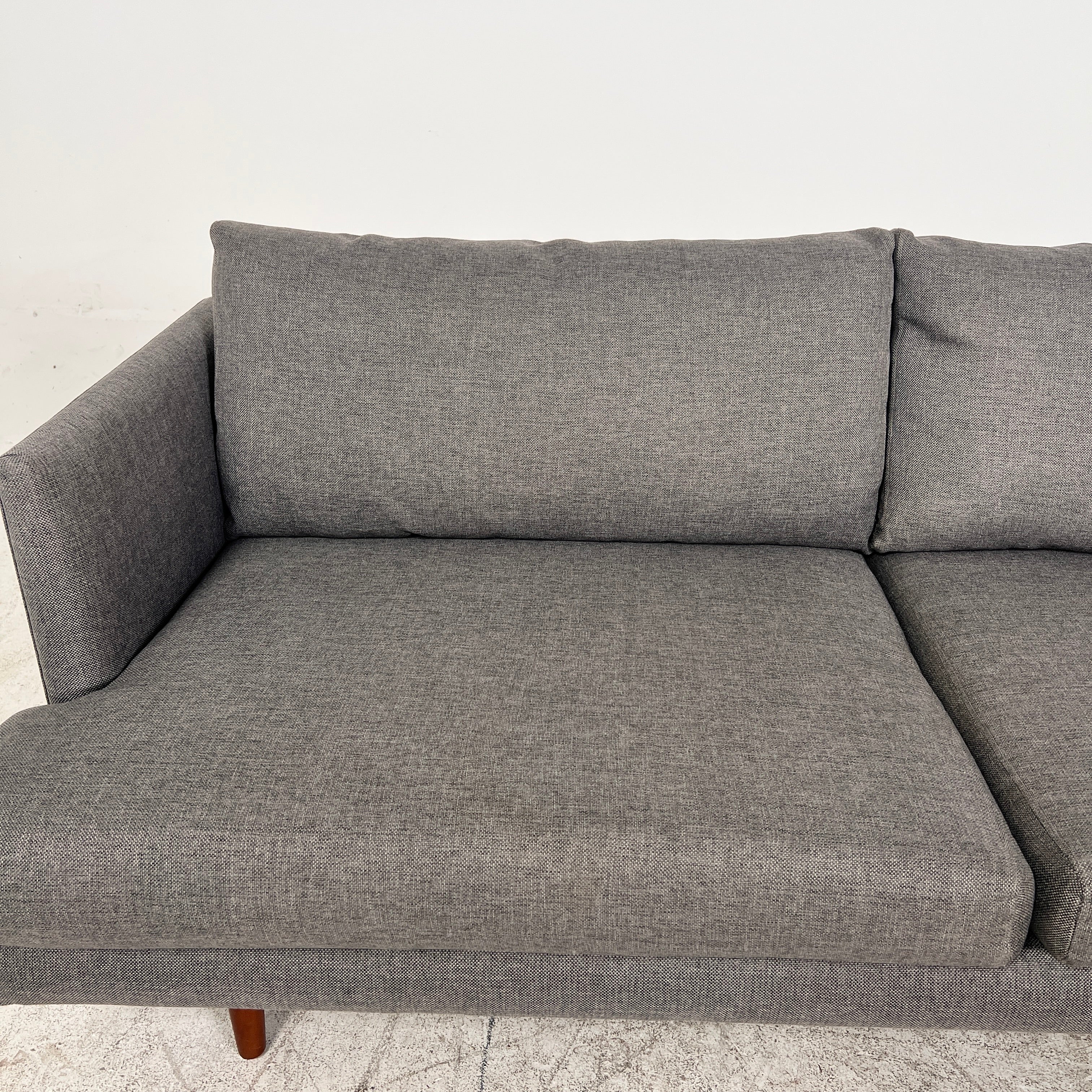 Article Burrard Loveseat. Down filled 2 seater sofa couch. Delivery available