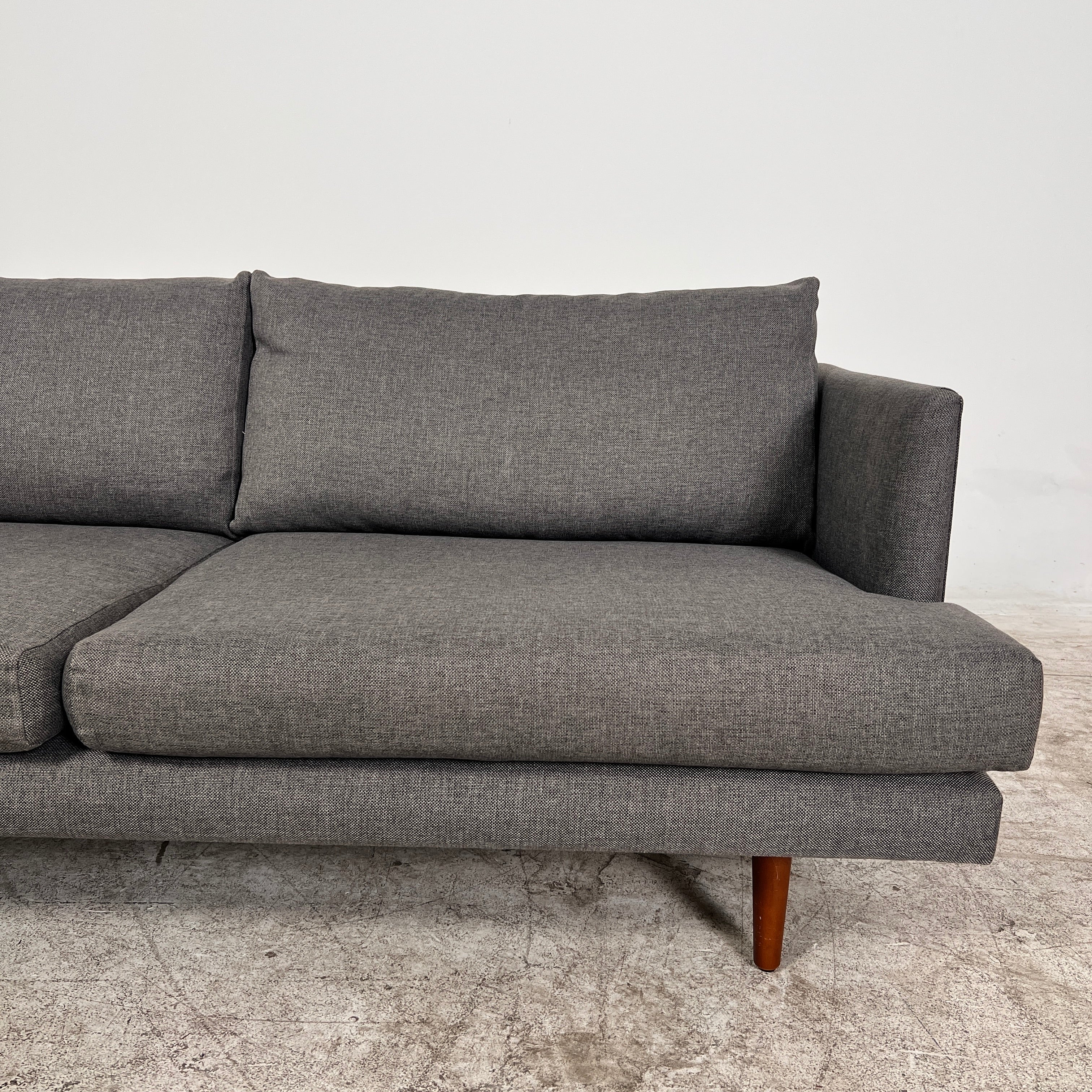 Article Burrard Loveseat. Down filled 2 seater sofa couch. Delivery available