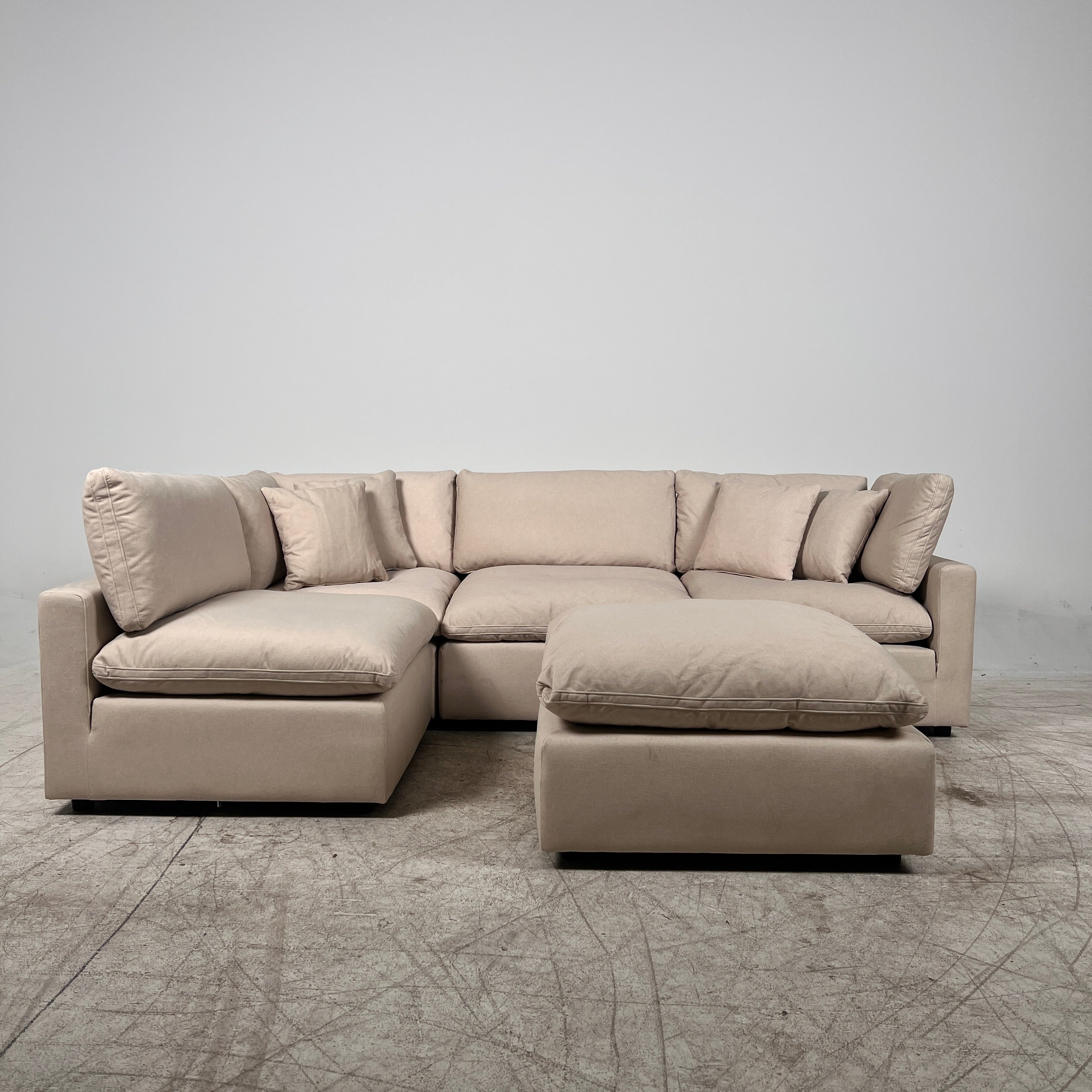 5 piece CasaBella Nessa Modular Sectional