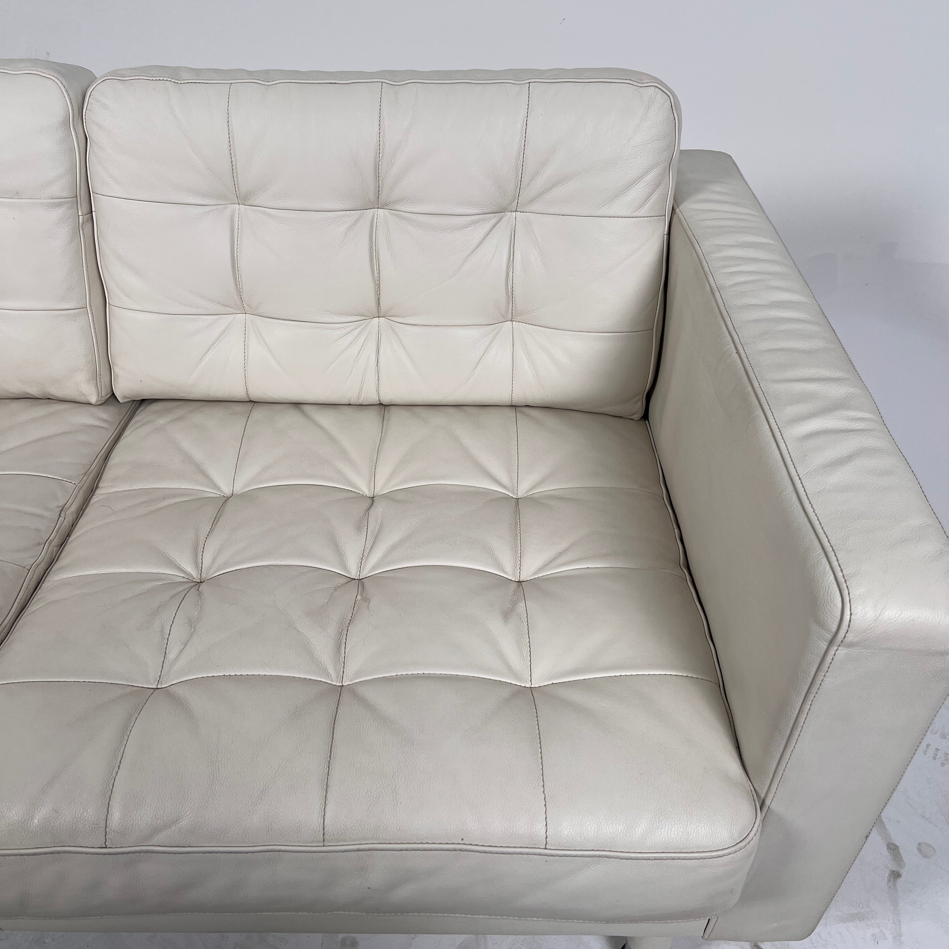 Ikea Morabo Sofa Set. 2+1 leather sofa + armchair couch. Delivery available