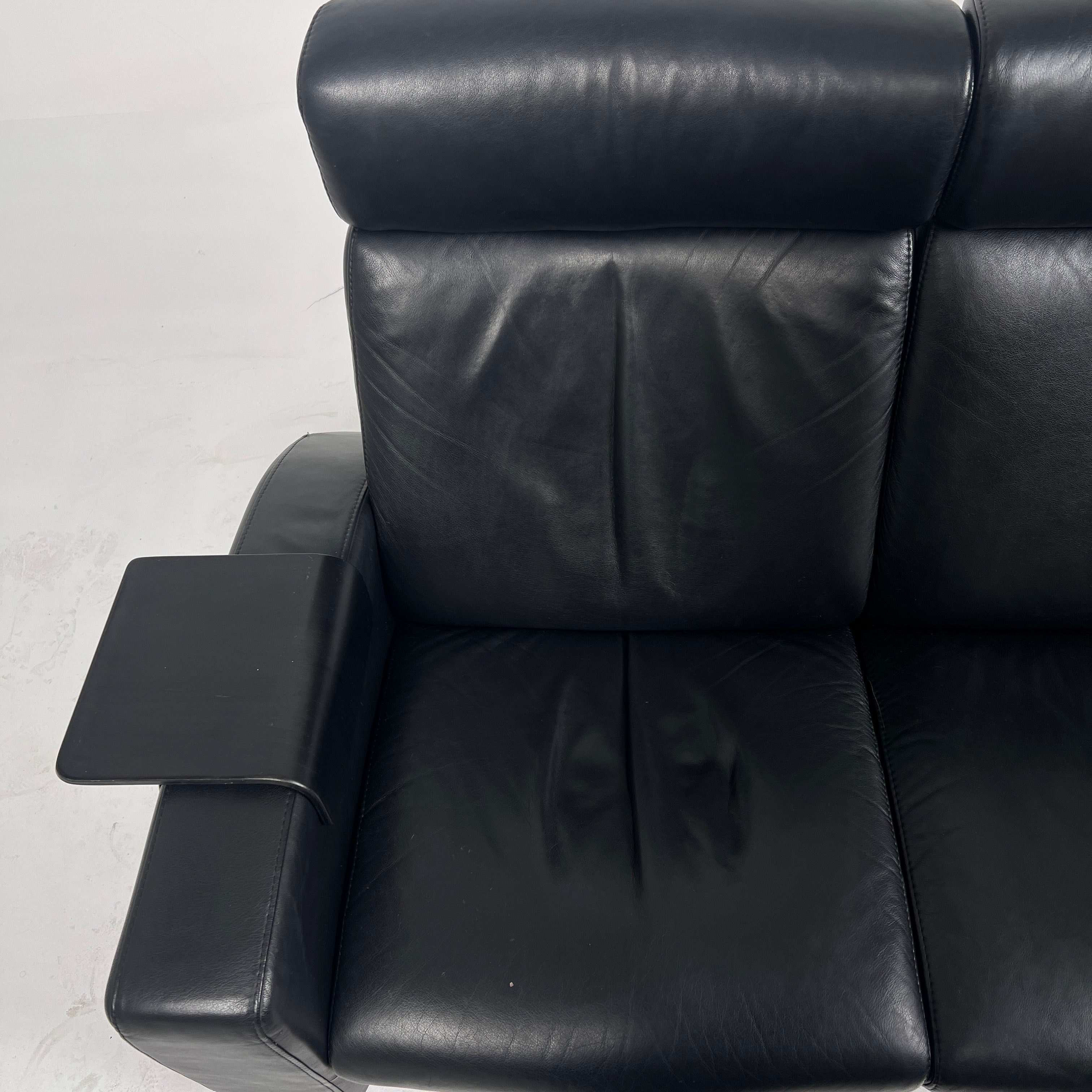Ekornes Stressless Arion 3 seater sofa + ottoman + trays. Reclining sofa couch. delivery available