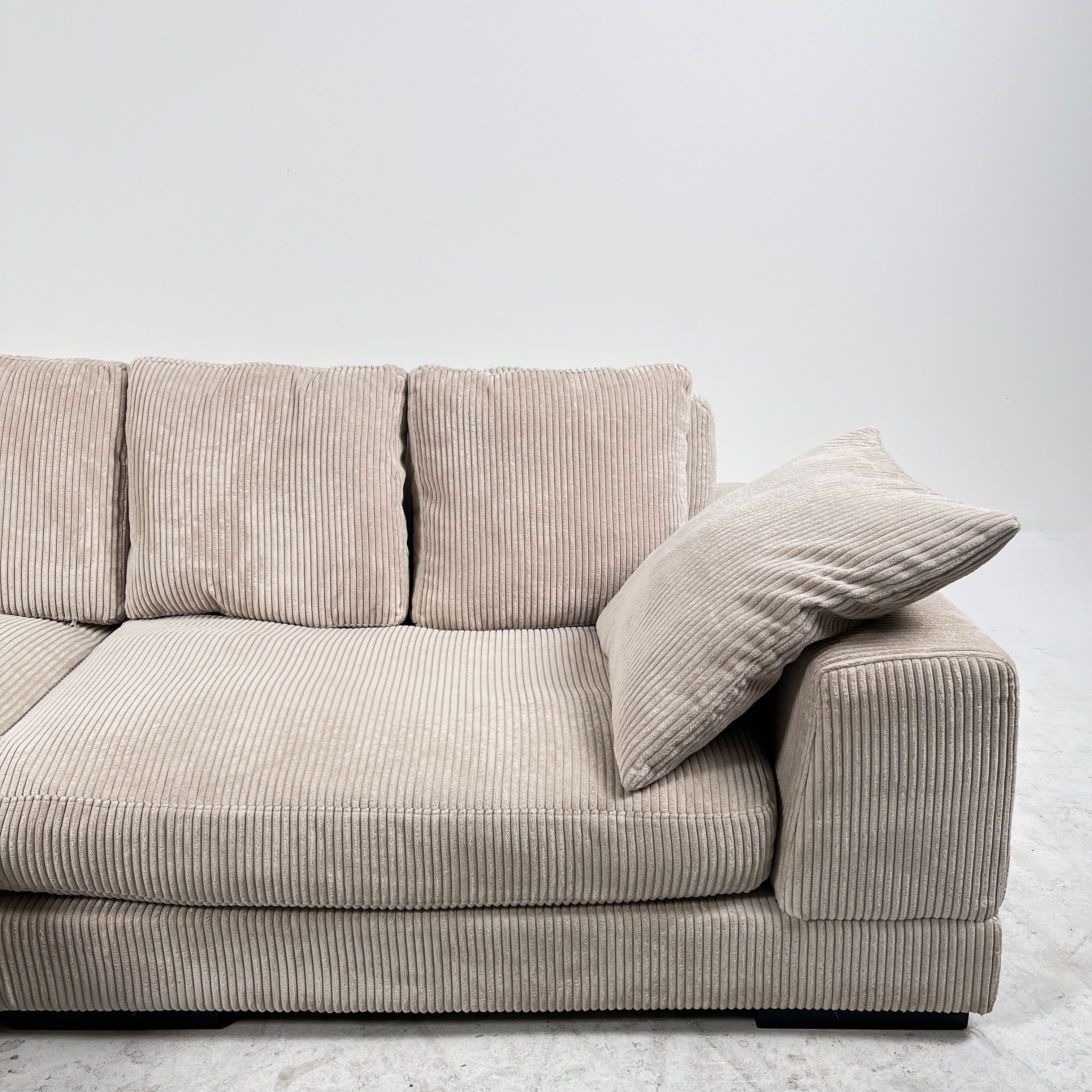 Moe's Plunge Sectional. Reversible L shaped sofa couch. Delivery available