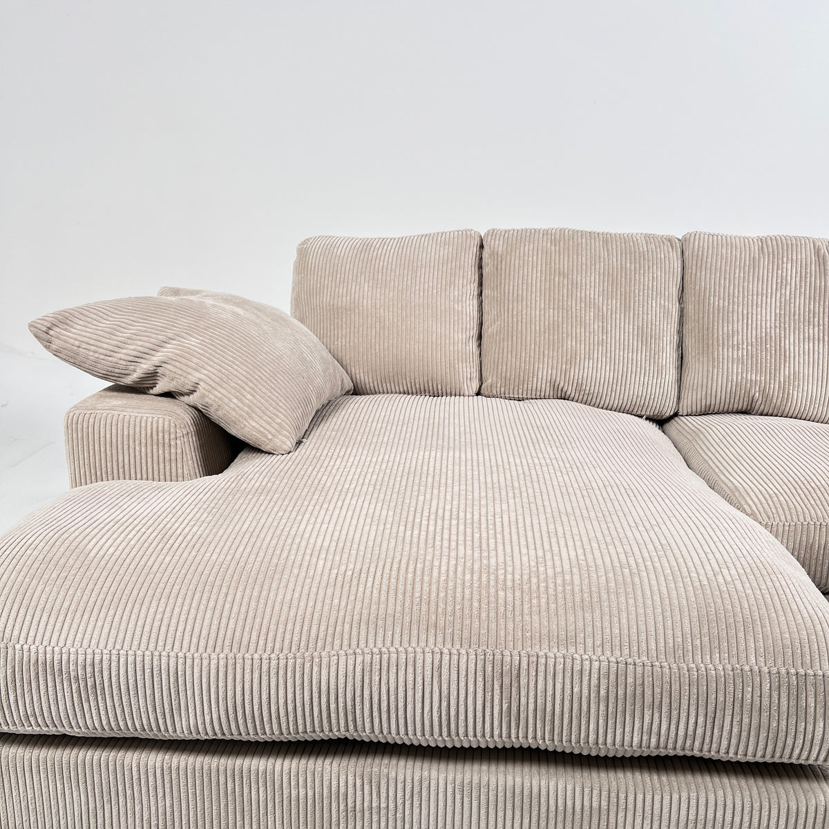 Moe's Plunge Sectional. Reversible L shaped sofa couch. Delivery available