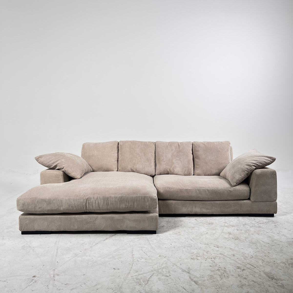 Moe's Plunge Sectional. Reversible L shaped sofa couch. Delivery available