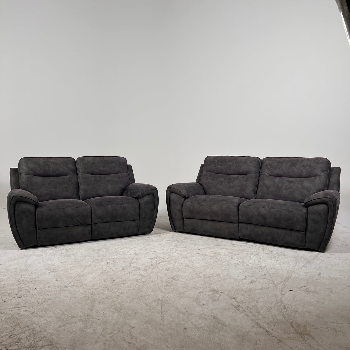 Manual Recliner sofa set. 3+2 couch + loveseat set. Delivery available
