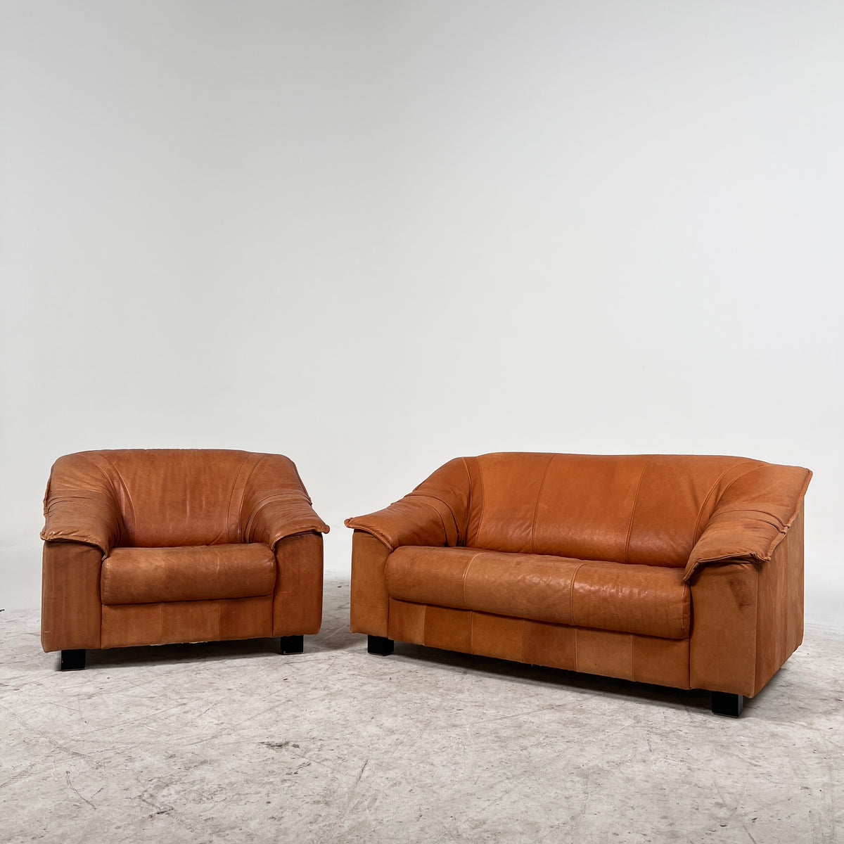 Ikea Sofa Set. 2 + 1 Leather couch set. Delivery available