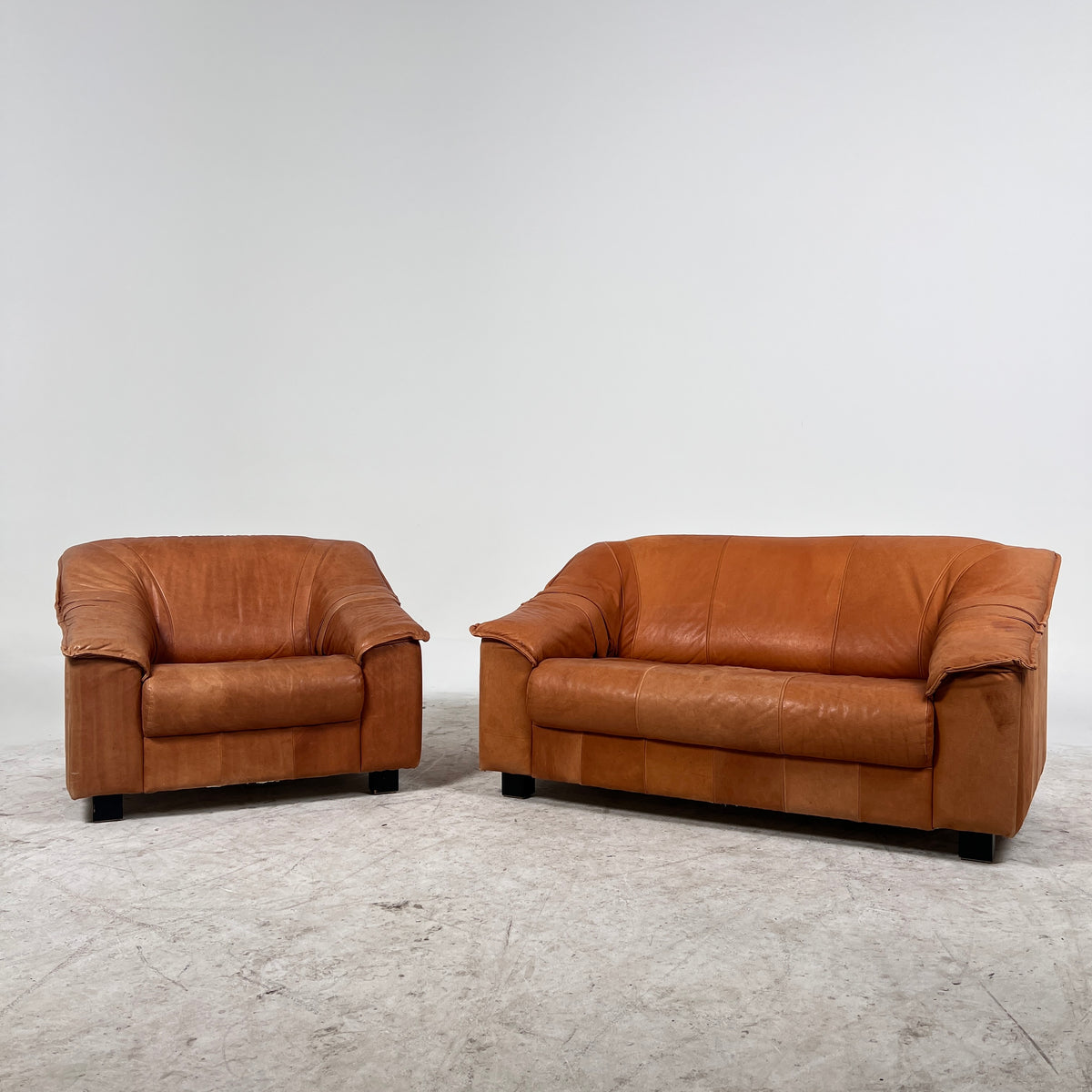 Ikea Sofa Set. 2 + 1 Leather couch set. Delivery available