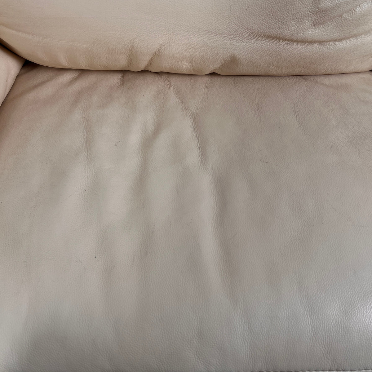 Moroni Full grain leather Sofa set. 3+1 Italian tan couch set. Delivery available