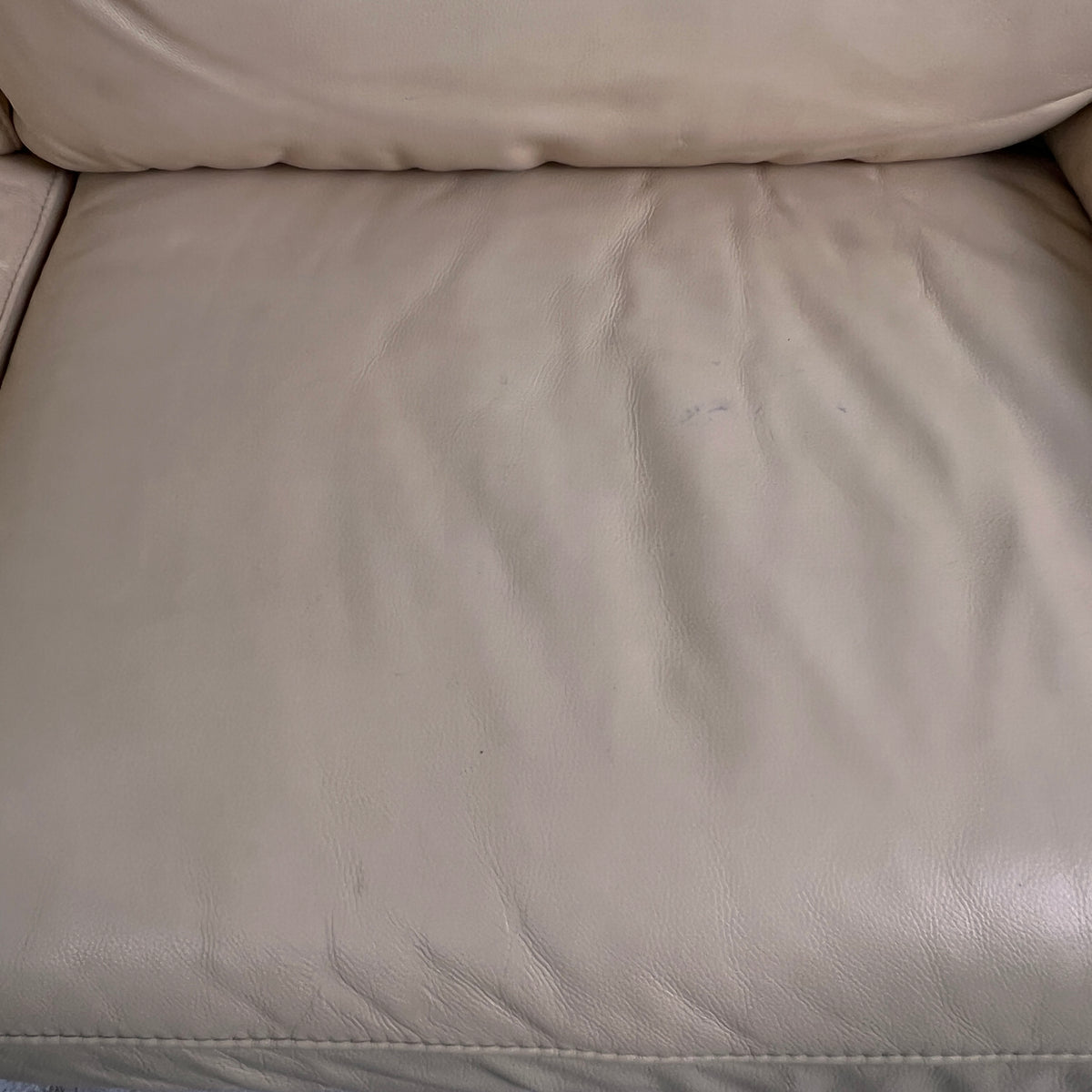 Moroni Full grain leather Sofa set. 3+1 Italian tan couch set. Delivery available