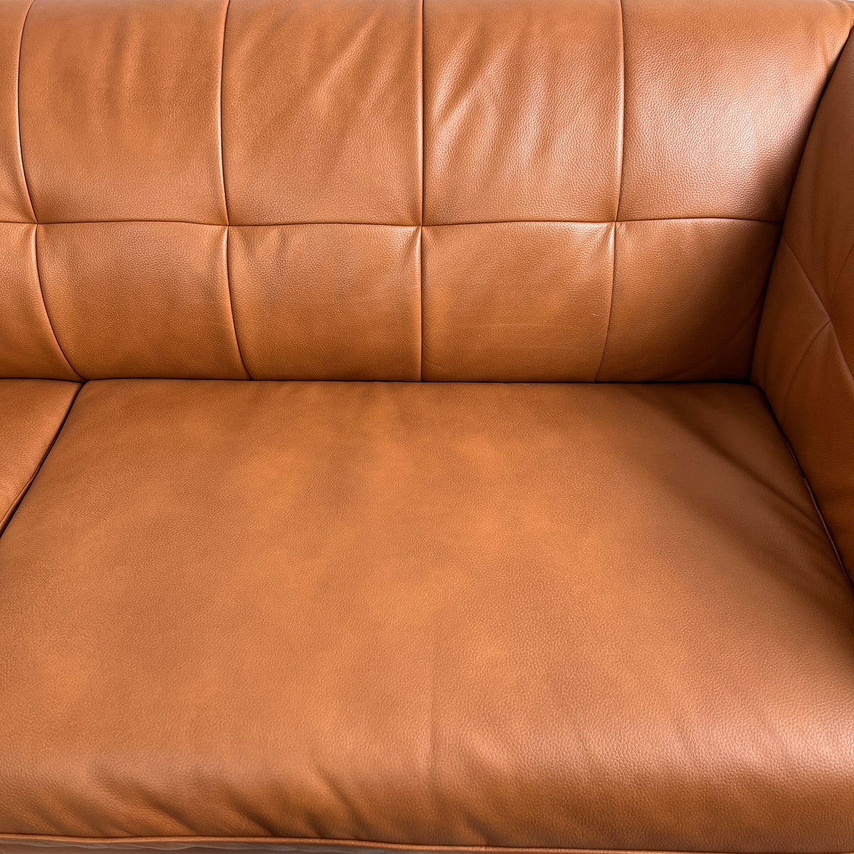 Amax Leather Sofa + couch set. Cognac mcm Leather 3+2 set. Delivery available