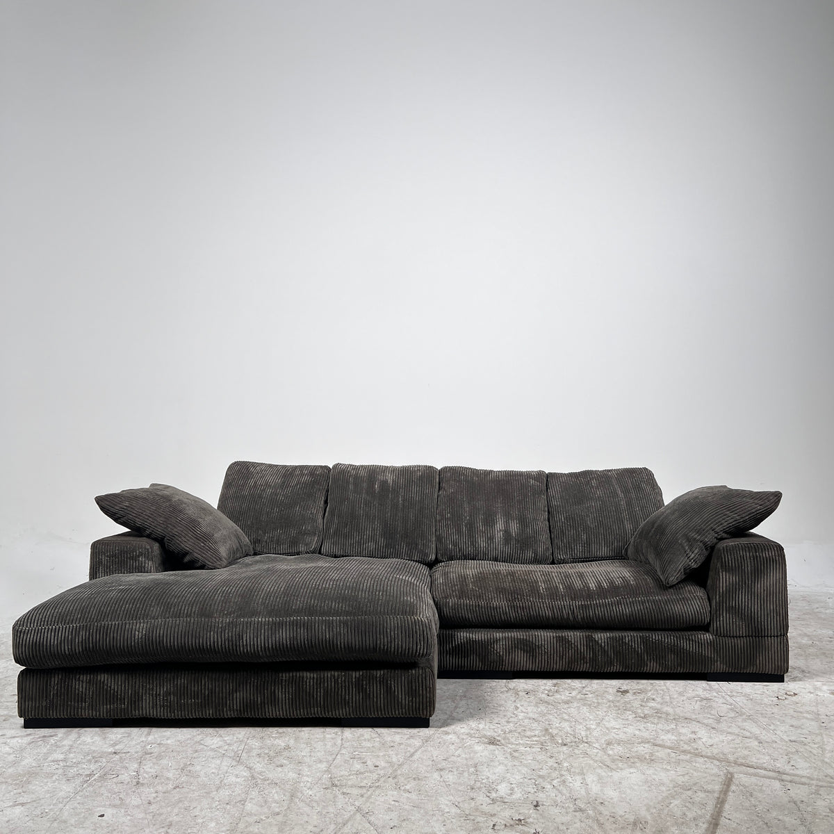 Moe's Plunge Sectional. Reversible L shaped sofa couch. Delivery available