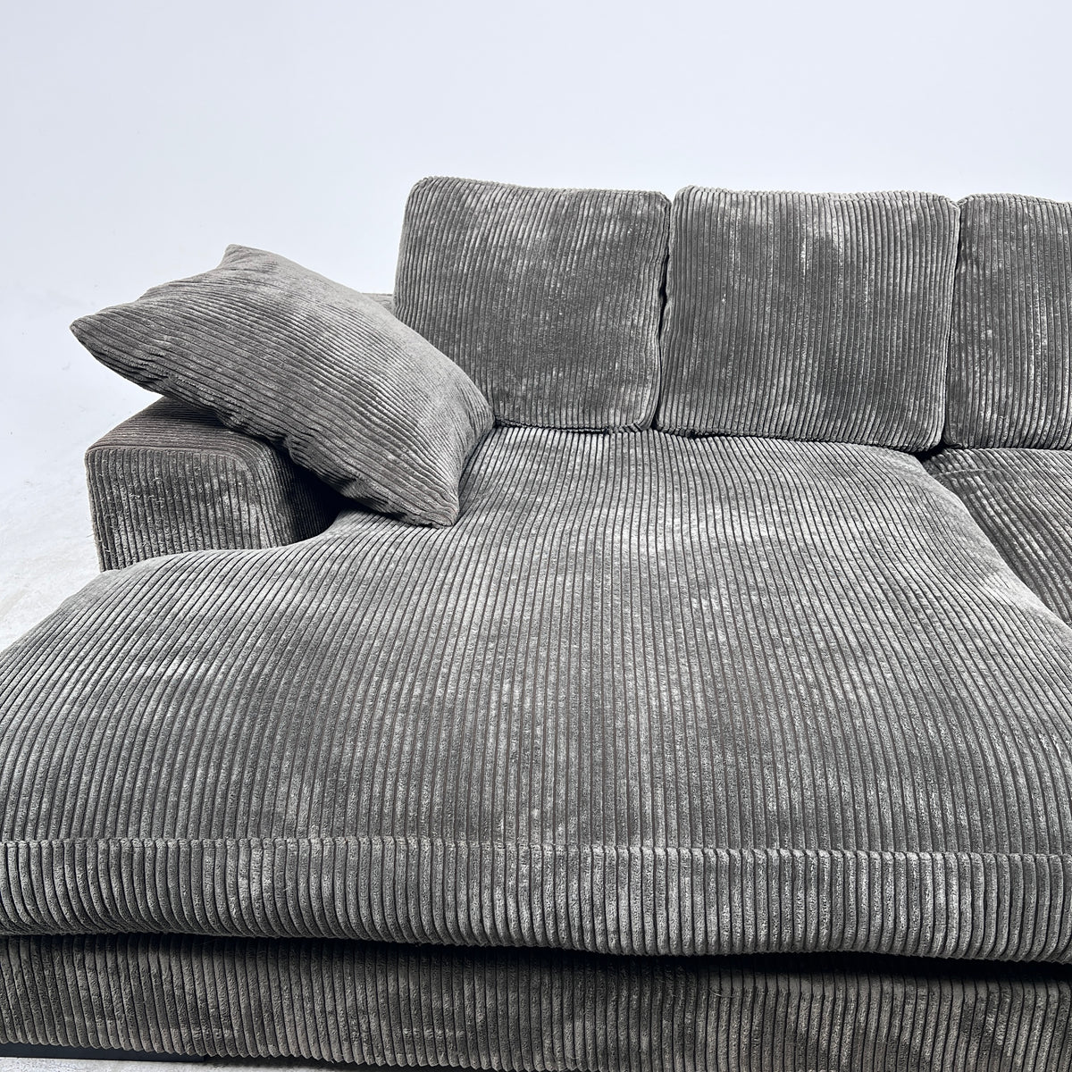Moe's Plunge Sectional. Reversible L shaped sofa couch. Delivery available