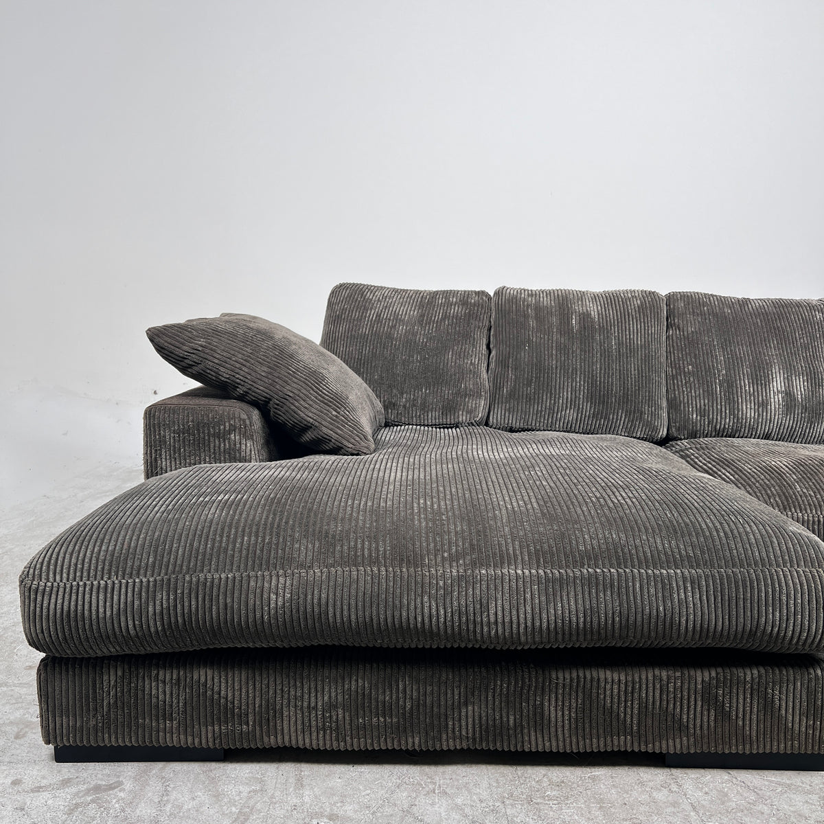 Moe's Plunge Sectional. Reversible L shaped sofa couch. Delivery available