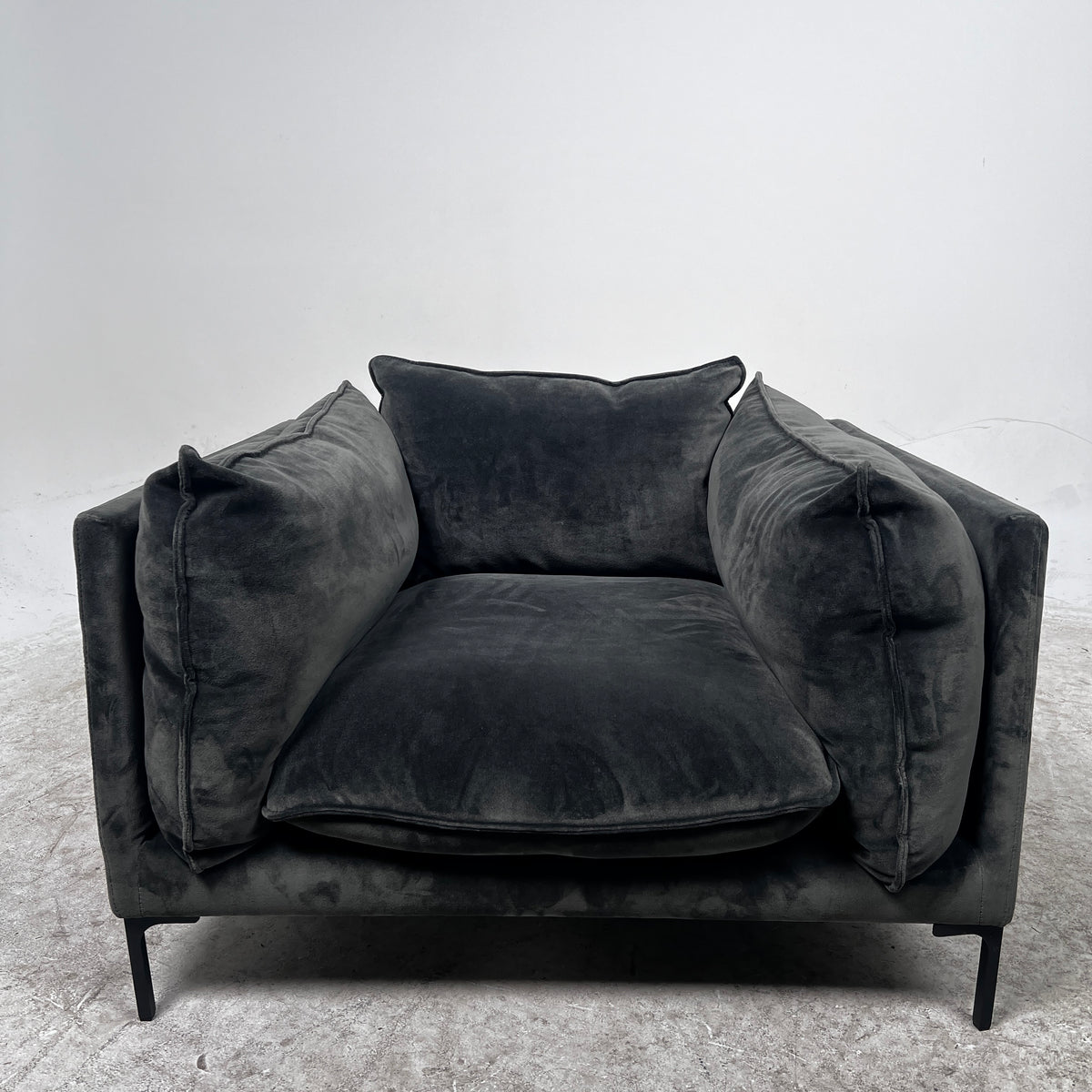 Kode Velvet Chair. High End Chair. Delivery available
