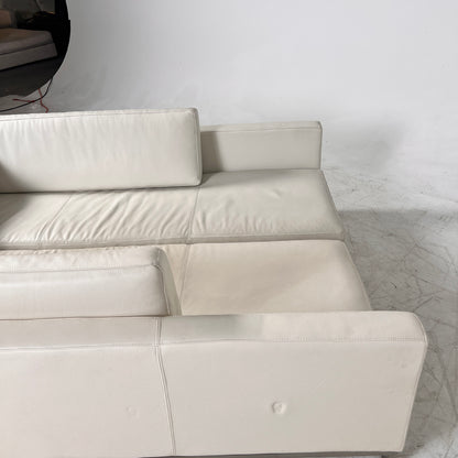 Genuine Leather Sofa set. 2 chaises. 3 seater sofa couch set