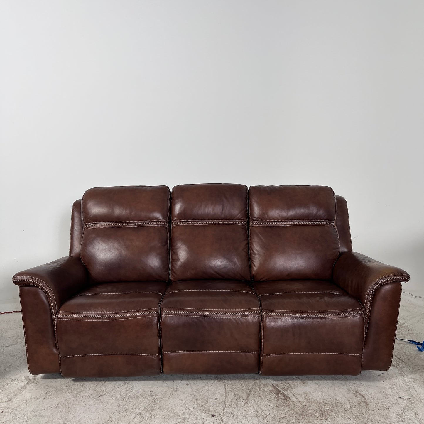 ower Reclining Sofa set. Leather 3+2+1 reclining couch set.