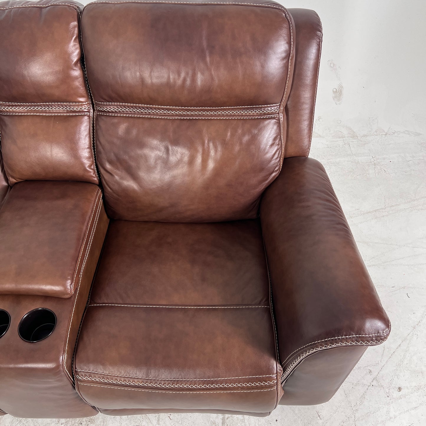 ower Reclining Sofa set. Leather 3+2+1 reclining couch set.