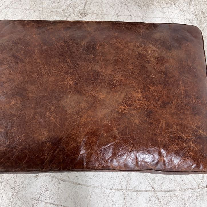 Restoration Hardware Soderham Chair + ottoman. RH Armchair.