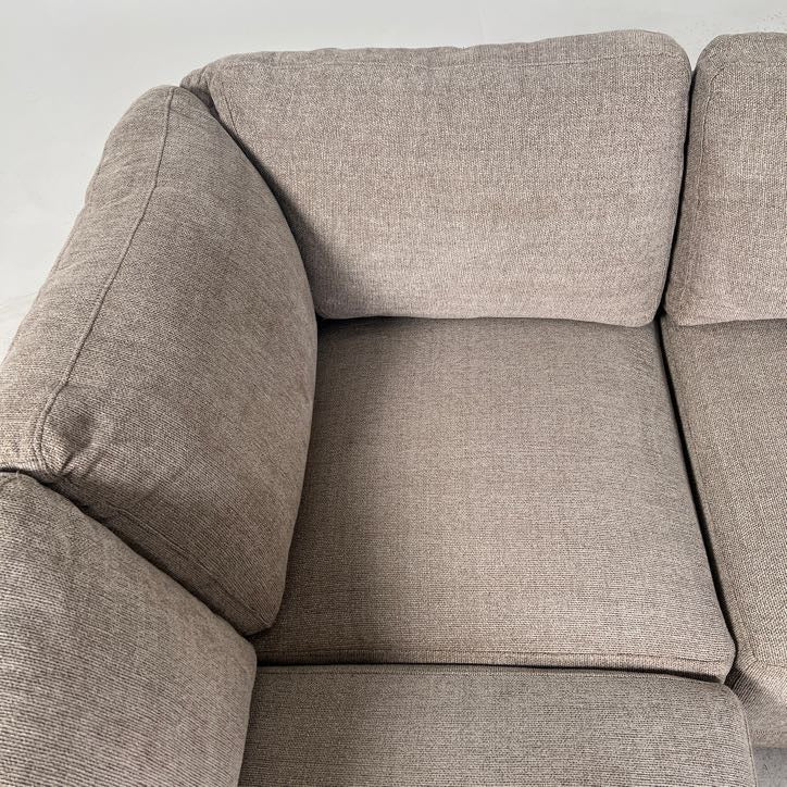 Thomasville Sectional From Costco. Beige L shaped sofa couch.