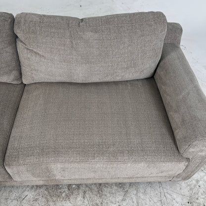 Thomasville Sectional From Costco. Beige L shaped sofa couch.