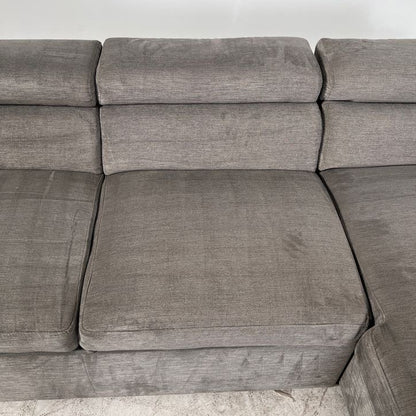Pull out Sectional with Storage. Sleeper sofa bed.