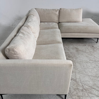 Furinova Avignon Modul Sectional. L shaped sofa couch.