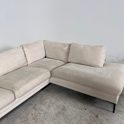 Furinova Avignon Modul Sectional. L shaped sofa couch.